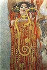 Gustav Klimt Canvas Paintings - Hygieia (II)